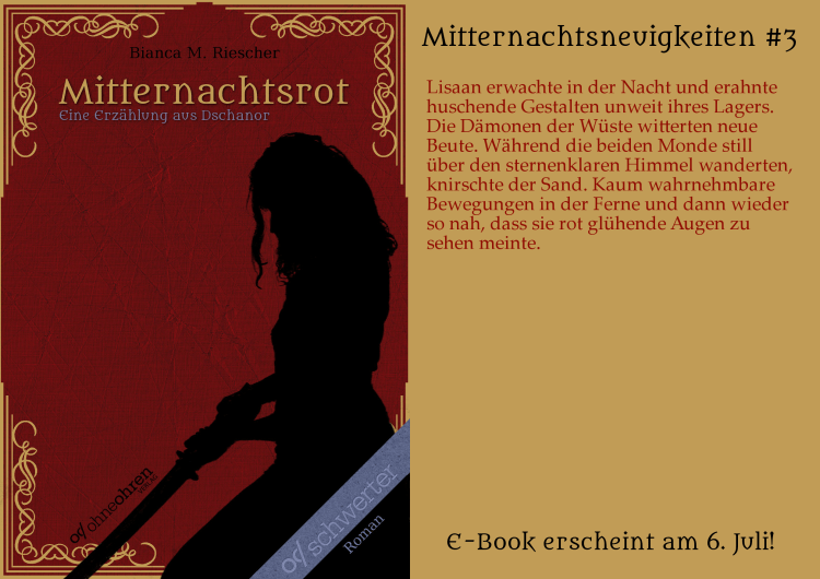 Mitternachtsrot Teaser No. 3 © Verlag ohneohren/Bianca M. Riescher