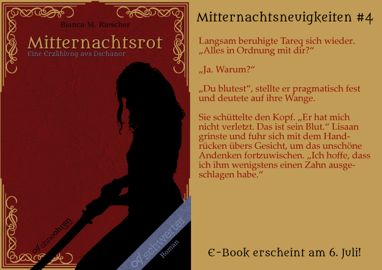Mitternachtsrot Teaser No. 4 © Verlag ohneohren/Bianca M. Riescher